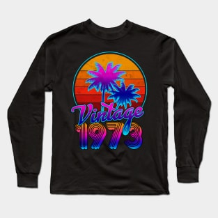Vintage Classic 1973 Long Sleeve T-Shirt